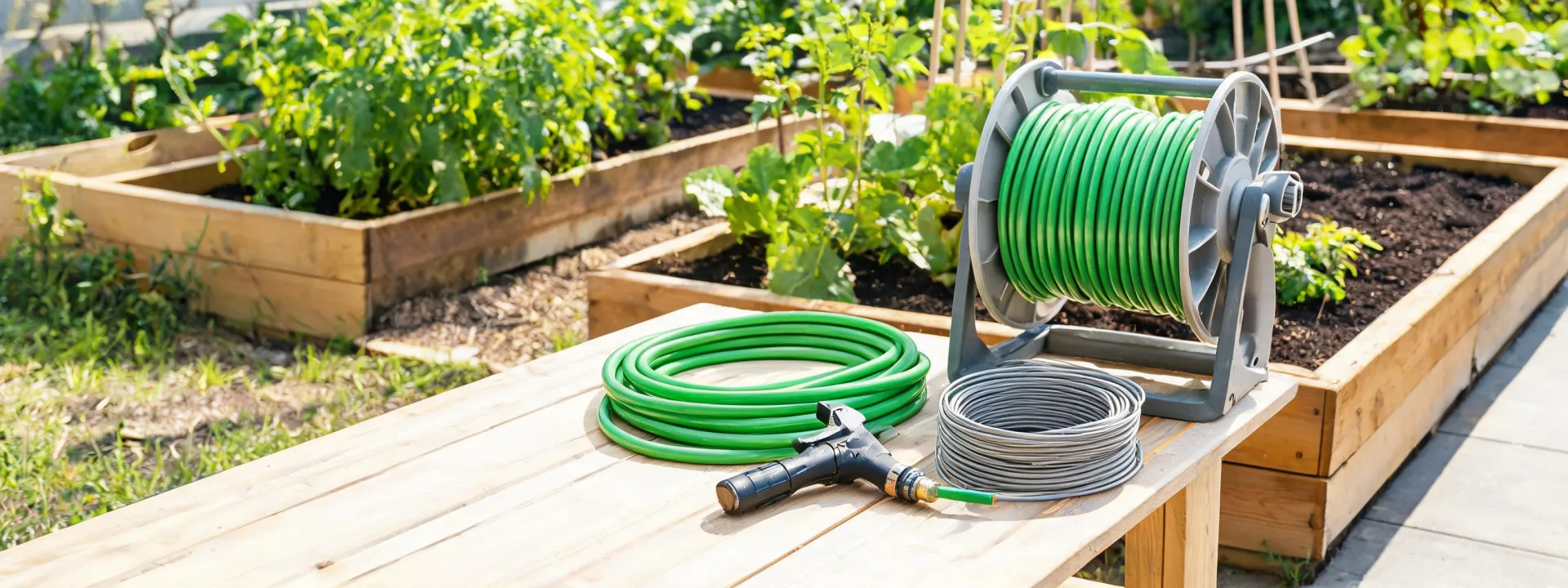 Flexzilla hose collections arranged for garden routes